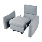 Poltrona Reclinabile Elettrica Wall Hugger, Poltrona per Home Theater Piccola con Supporto Lombare, Poltrona Reclinabile Singola per Soggiorno