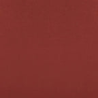 Pouf rotondo da 36" con rivestimento sfoderabile, ecopelle, rosso mela, poggiapiedi e tavolino versatile
