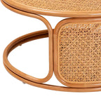 Tavolino da caffè Eldon Bohemian Honey in Rattan
