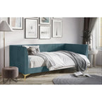 Letto a giorno matrimoniale imbottito Elsie