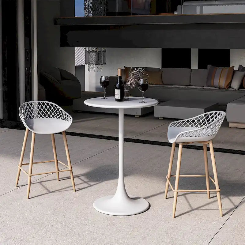 Tavolo da Bistrò Kurv 24, Altezza Bancone, Resistente alle Intemperie, Interno/Esterno