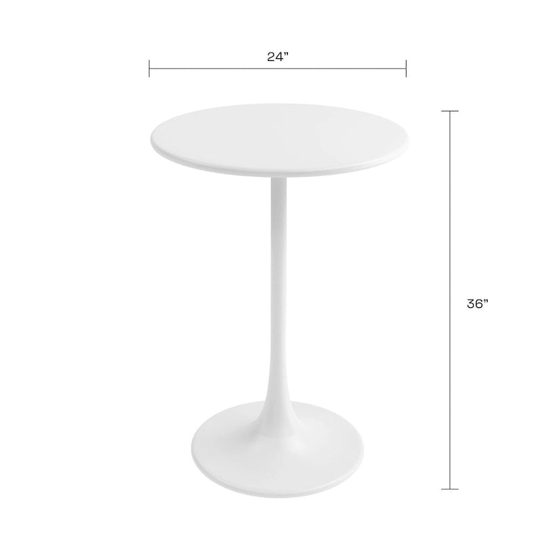 Tavolo da Bistrò Kurv 24, Altezza Bancone, Resistente alle Intemperie, Interno/Esterno
