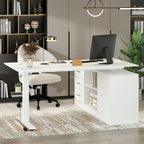 Postazione di lavoro regolabile in altezza: Scrivania versatile per l'home office e non solo