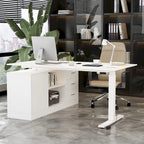 Postazione di lavoro regolabile in altezza: Scrivania versatile per l'home office e non solo