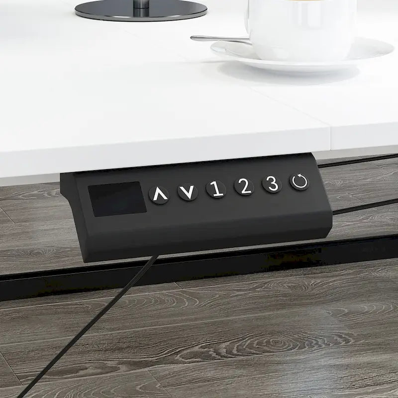 Postazione di lavoro regolabile in altezza: Scrivania versatile per l'home office e non solo