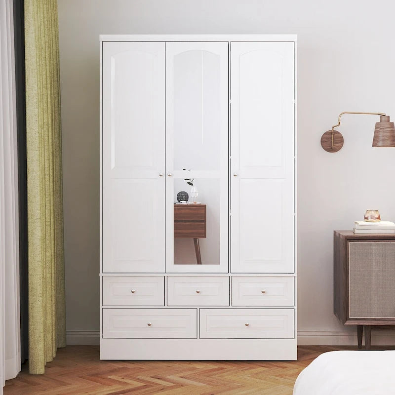 Armadio Tranquil Vista a due ante, Contenitore classico, Guardaroba modulare