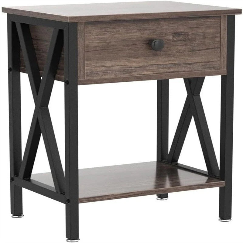 Tavolo consolle in legno 30"x15"x31", tavolo da divano per ingresso con ripiano