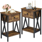 Tavolo consolle in legno 30"x15"x31", tavolo da divano per ingresso con ripiano
