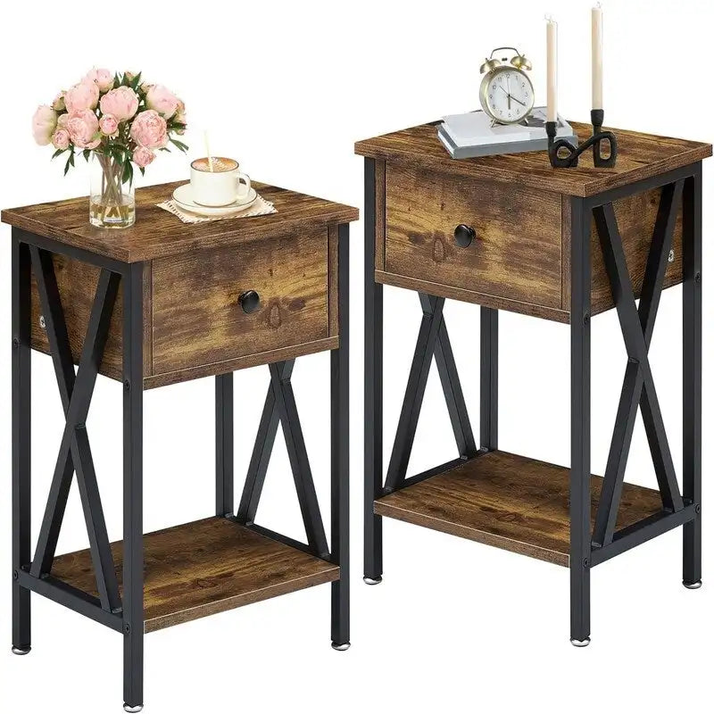 Tavolo consolle in legno 30"x15"x31", tavolo da divano per ingresso con ripiano
