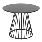 Tavolo da pranzo rotondo con base a piedistallo, stile Mid-Century Modern, 4 posti a sedere