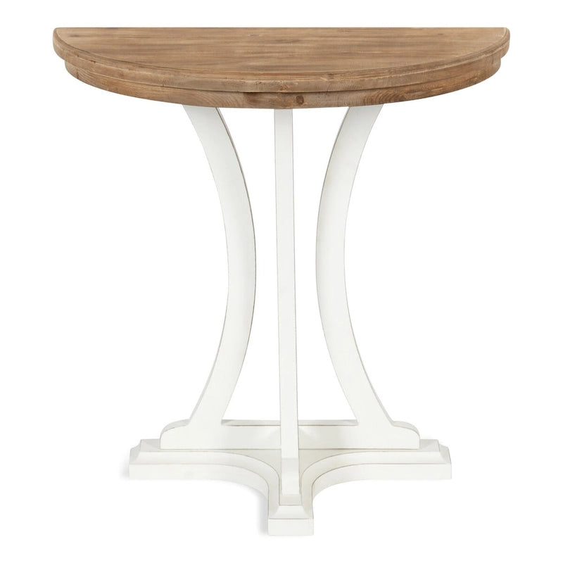 Consolle in legno, Tavolo da divano da ingresso o corridoio con ripiano inferiore, 76,2 cm L x 38,1 cm P x 78,7 cm H