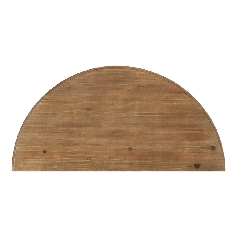 Consolle in legno, Tavolo da divano da ingresso o corridoio con ripiano inferiore, 76,2 cm L x 38,1 cm P x 78,7 cm H
