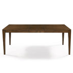 *Limited* Zarbel 6-8 People Tavolo da Pranzo Rettangolare Modern Farmhouse Legno Massello con Prolunghe per Sala da Pranzo Cucina